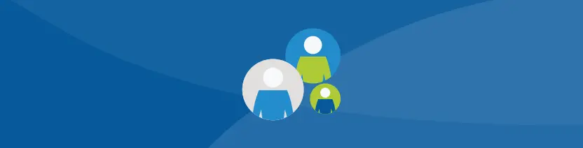 Ícono de tres personas representando a jóvenes participando en actividades de la Fundación MetLife