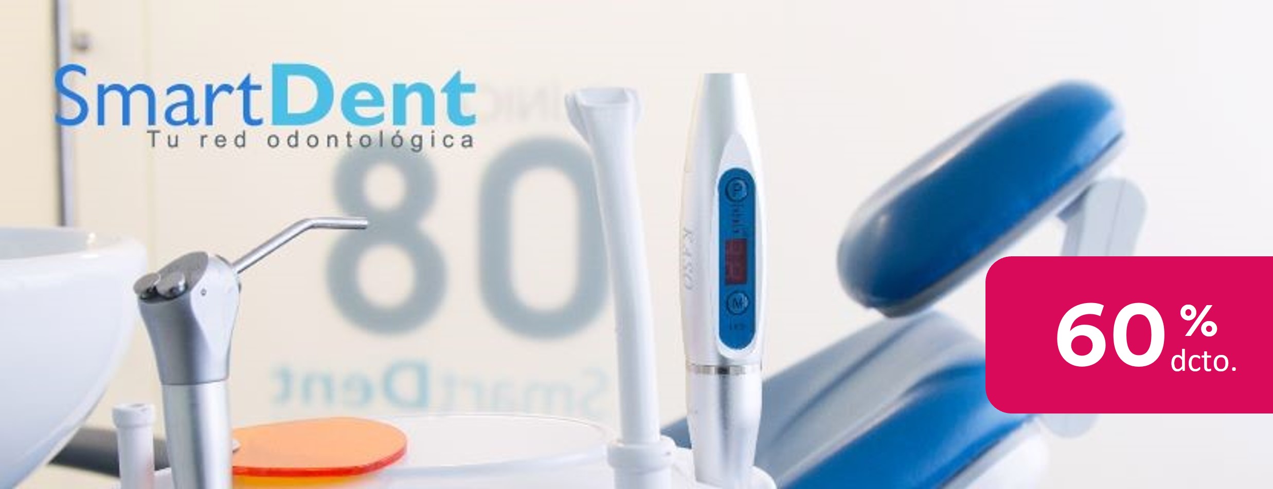 Veinte por ciento de descuento en Alcaino Redard Odontología